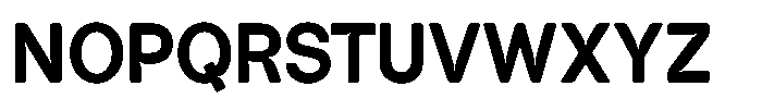 Tharo Extra Bold Semi Condensed Font UPPERCASE
