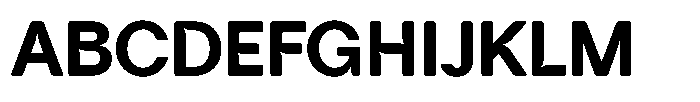Tharo Extra Bold Semi Expanded Font UPPERCASE