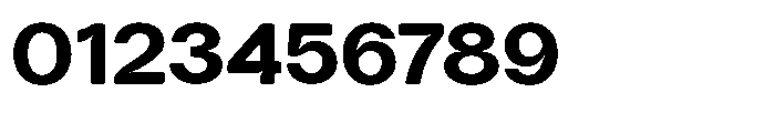 Tharo Extra Bold Ultra Expanded Font OTHER CHARS