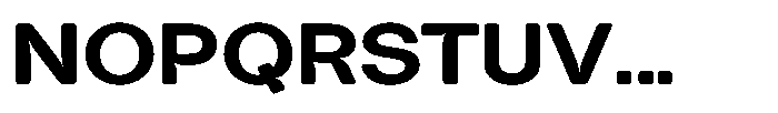 Tharo Extra Bold Ultra Expanded Font UPPERCASE