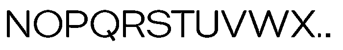 Tharo Extra Expanded Font UPPERCASE