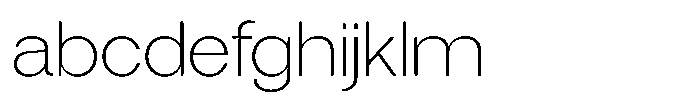 Tharo Extra Light Expanded FONT