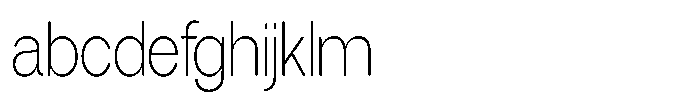 Tharo Extra Light Extra Condensed FONT