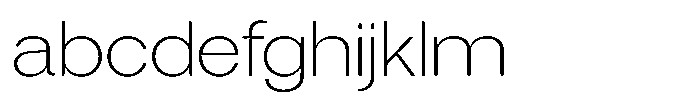 Tharo Extra Light Extra Expanded FONT
