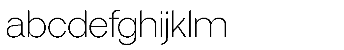 Tharo Extra Light Semi Expanded FONT
