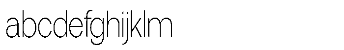 Tharo Extra Light Ultra Condensed FONT