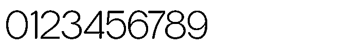 Tharo Light Semi Expanded Font OTHER CHARS