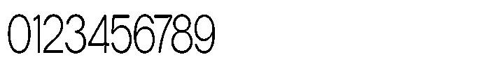 Tharo Light Ultra Condensed Font OTHER CHARS