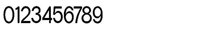 Tharo Medium Extra Condensed Font OTHER CHARS
