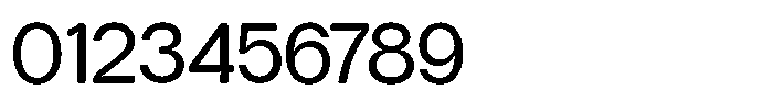 Tharo Medium Semi Expanded Font OTHER CHARS