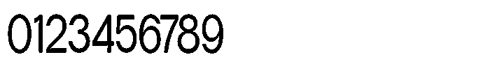 Tharo Medium Ultra Condensed Font OTHER CHARS
