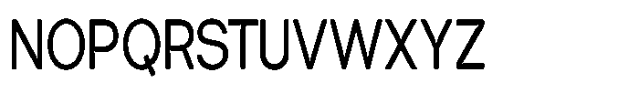 Tharo Medium Ultra Condensed Font UPPERCASE