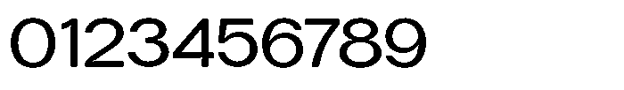 Tharo Medium Ultra Expanded Font OTHER CHARS