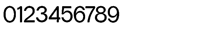 Tharo Medium Font OTHER CHARS