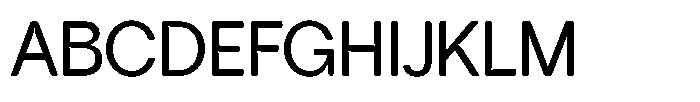 Tharo Medium Font UPPERCASE