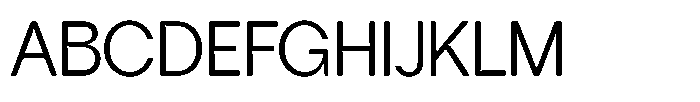 Tharo Regular Font UPPERCASE