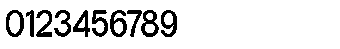 Tharo Semi Bold Condensed Font OTHER CHARS
