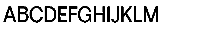Tharo Semi Bold Condensed Font UPPERCASE
