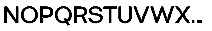 Tharo Semi Bold Expanded Font UPPERCASE