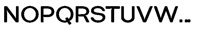 Tharo Semi Bold Extra Expanded Font UPPERCASE