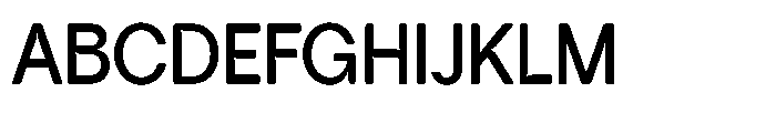 Tharo Semi Bold Semi Condensed Font UPPERCASE
