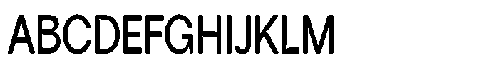 Tharo Semi Bold Ultra Condensed Font UPPERCASE