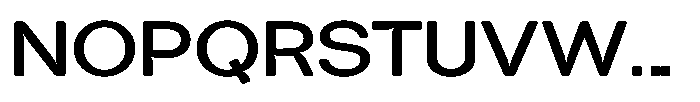 Tharo Semi Bold Ultra Expanded Font UPPERCASE