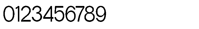 Tharo Semi Condensed Font OTHER CHARS