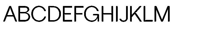 Tharo Semi Expanded Font UPPERCASE