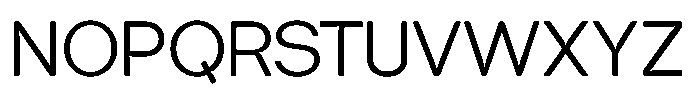 Tharo Semi Expanded Font UPPERCASE