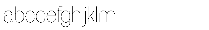 Tharo Thin Condensed FONT
