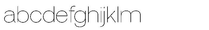 Tharo Thin Expanded FONT
