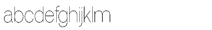 Tharo Thin Extra Condensed FONT