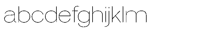 Tharo Thin Extra Expanded FONT