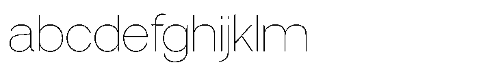 Tharo Thin Semi Expanded FONT
