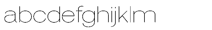 Tharo Thin Ultra Expanded FONT