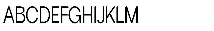 Tharo Ultra Condensed Font UPPERCASE