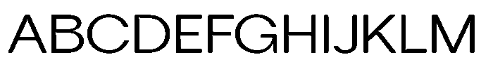 Tharo Ultra Expanded Font UPPERCASE
