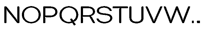 Tharo Ultra Expanded Font UPPERCASE