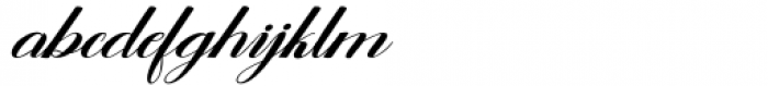 Thasyalina Script Regular Font LOWERCASE