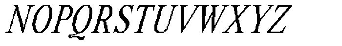 That That New Pixel Round Italic Font UPPERCASE