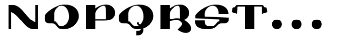 The Amboy Regular Font LOWERCASE