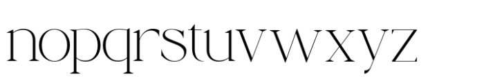 The Aquebella Regular Font LOWERCASE