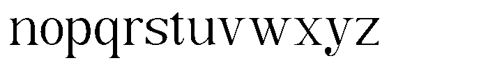 The Aveloria Twice Font LOWERCASE