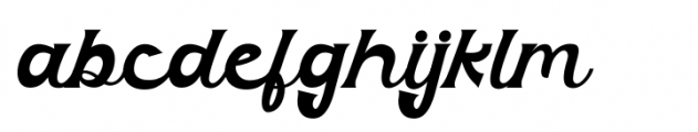 The Bad Vintage Regular Font LOWERCASE