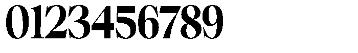 The Barchella Condensed Font OTHER CHARS