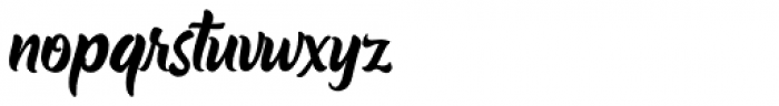 The Barethos Regular Font LOWERCASE