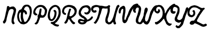 The Bariyet Font UPPERCASE