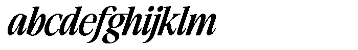 The Basilica Awesome Expanded Italic FONT