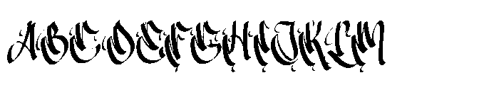 The Beastiful Font UPPERCASE